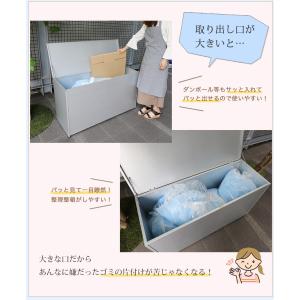 屋外収納庫 大型 屋外用ゴミ箱 ごみ箱 ゴミス...の詳細画像3