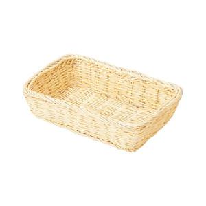 かご トレー バスケット カゴ 籠 店舗什器 小物入れ 小物収納ケース カトラリーケース バゲットバスケット おしゃれ かわいい 可愛い 四角 スクエア 深い