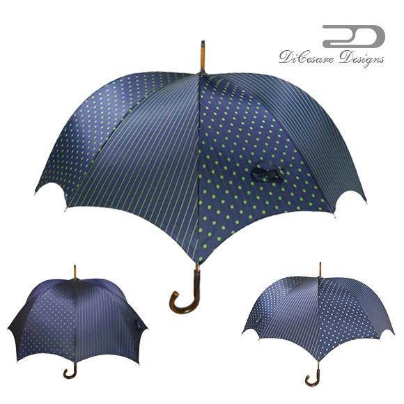雨傘 メンズ DiCesare Designs ディチェザレ デザイン グランデ パンプキン ラフィ...