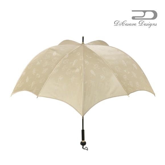 晴雨兼用 雨傘 レディース DiCesare Designs ディチェザレ デザイン パンプキンブレ...