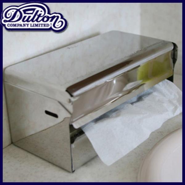 DULTON ダルトン ティッシュディスペンサー ステンレス ティッシュケース ティッシュカバー テ...