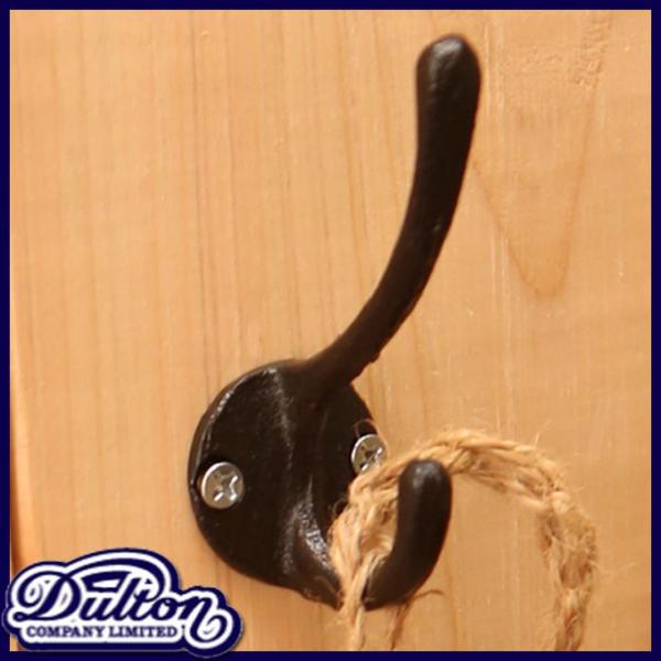 フック アイアンフック ウォールフック 壁掛けフック レトロ スモールダブルフック