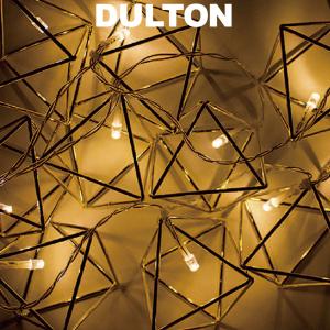 DULTON ダルトン ダズリンライト ダイアモンドシャープ SHINY GOLD ゴールド 10球 10ps 電飾 電球 飾り フェアリーライト LEDストリングライト｜kplanning