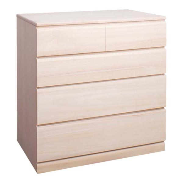 日本製 桐クローゼット幅76 4段 タンス 箪笥 たんす 桐タンス 桐箪笥桐たんす 引出し 引き出し...