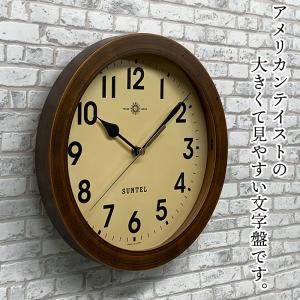 電波掛け時計 日本製 電波掛け時計 掛け時計 電波時計 おしゃれ アンティーク調 木製 掛時計 電波壁掛け時計 壁掛け時計 壁掛時計 レトロ｜kplanning