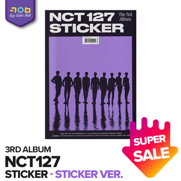 【 SPRINGセール /即納】NCT127 正規3集 アルバム 【 Sticker - Stick...