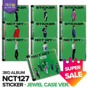【 SPRINGセール /即納】【 Jewel Case Ver. / ランダム発送 】 NCT127 正規3集 アルバム 【 Sticker - Jewel Case Ver. - 】 NCT 127｜kpopoutletmall