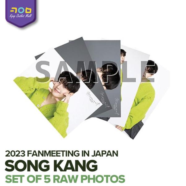 ソンガン 【 生写真5枚セット 】【即納】  2023 SONG KANG FANMEETING I...