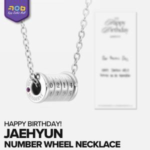 NCT ジェヒョン 【 NCT JAEHYUN ARTIST BIRTHDAY NUMBER WHEEL NECKLACE 】【予約】 NCT 127 ジェヒョン 誕生日 記念 ネックレス SMTOWN ＆STORE 公式グッズ｜kpopoutletmall