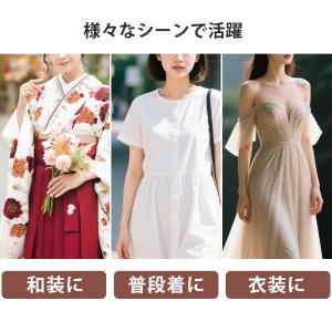 コルセット 風 ベルト ゴム サッシュベルト ...の詳細画像3