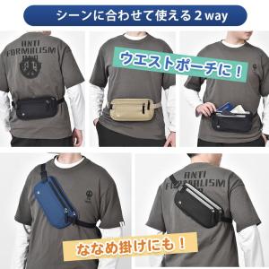 セキュリティポーチ スキミング 防止 ボディバ...の詳細画像4