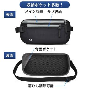 セキュリティポーチ スキミング 防止 ボディバ...の詳細画像5