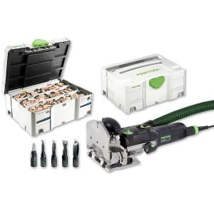 FESTOOL ドミノ ジョイントカッター DF500Q + ドミノチップとドミノカッター セット【クーポン対象外】｜kqlfttools