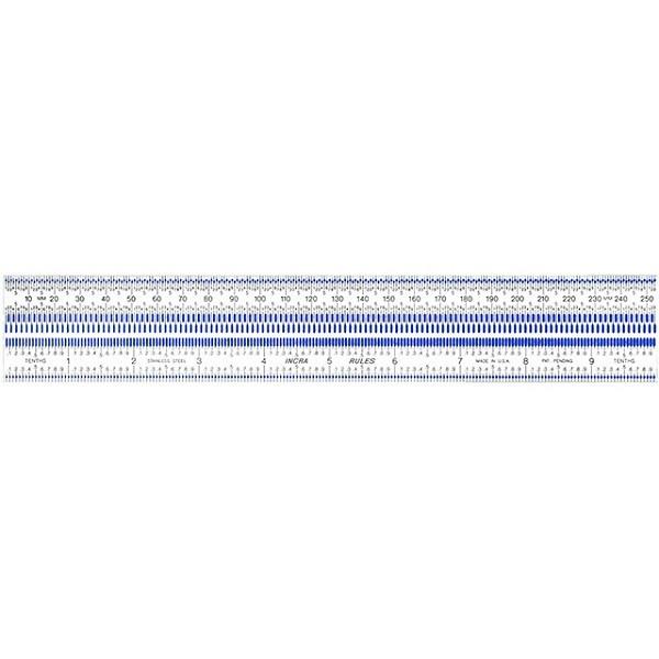 INCRA Precision Marking Rule 150mm 定規 ミリ仕様 【RULE15...