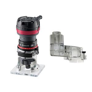 リョービ（RYOBI） (京セラ) トリマー MTR-42 本体 + 集塵アダプター +