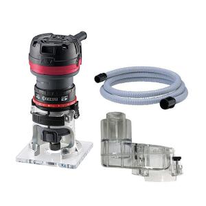 リョービ（RYOBI） (京セラ) トリマー MTR-42 本体 + 集塵アダプター +