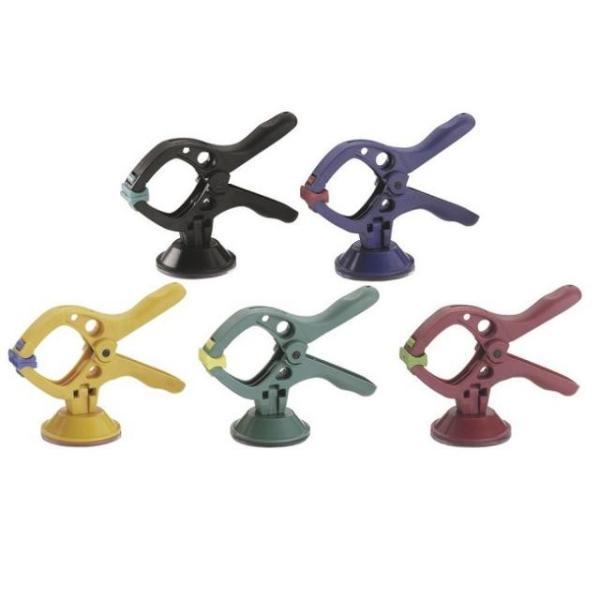 WOLFCRAFT #3663 スプリングクランプ(吸盤) XS:4色セット