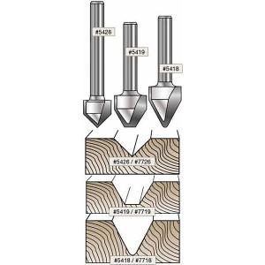 MLCS #5419 Sign Lettering Router Bits｜kqlfttools
