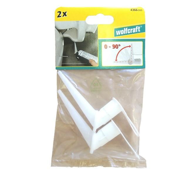 WOLFCRAFT #4366 角度が変えられるシーリングチューブノズル