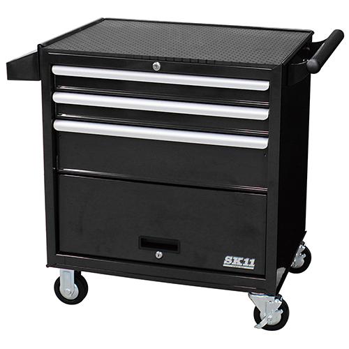 SK11 ローラーキャビネット SRC-004BK 【4977292299619】【クーポン対象外】...