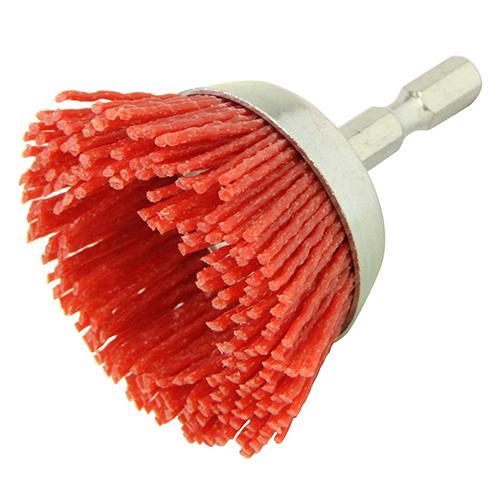 SK11 六角軸ナイロンブラシ荒目 50mm #80 【4977292368100】