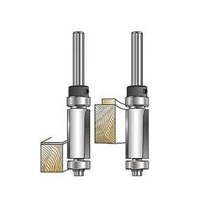 MLCS #8813 Top and Bottom Bearing Flush Trim Pattern Bits｜kqlfttools