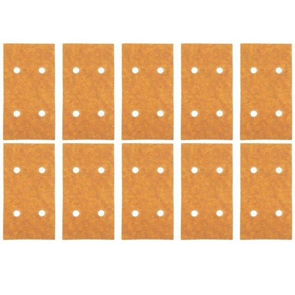 RYOBI (京セラ) サンダー用 木工ペーパー 75mm×140mm 穴あき (S-5000他) ...