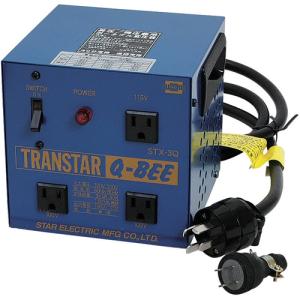 トランス ハタヤ トランスル LV-03B 降圧型 単相200Vから単相115/100V