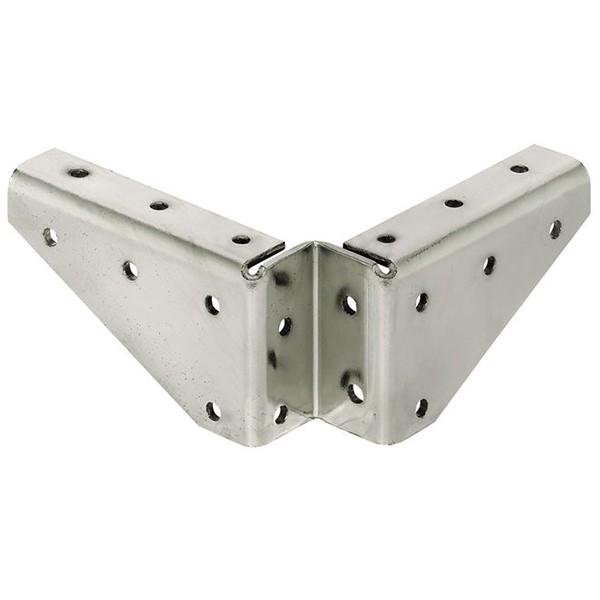 HAFELE テーブル脚 大型家具用L字金具 #641.01.711