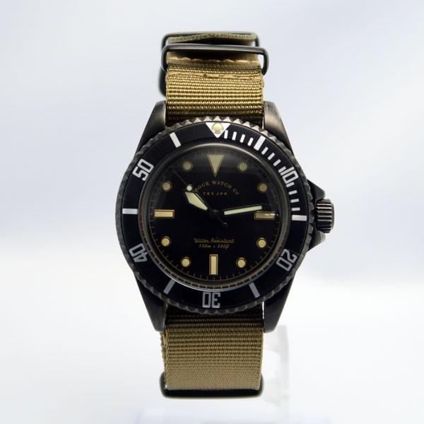 ヴァーグウォッチ VAGUE WATCH Co. 腕時計 メンズ ブラックサブ 黒サブ BS-L-0...