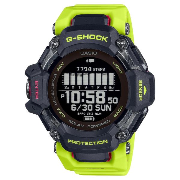 カシオCASIO G-SHOCK Gショック ジーショック G-SQUAD 心拍 GPS GBD-H...