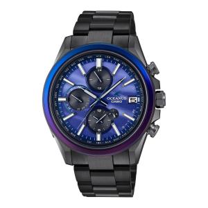 CASIO カシオ OCEANUS オシアナス 電波ソーラー 天然「阿波藍」ブラックブレス OCW-T4000AWB-2AJF【国内正規品】｜kr-2004