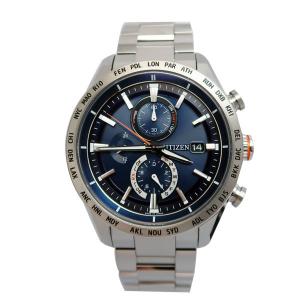 シチズン CITIZEN アテッサ ATTESA  スーパーチタニウム ワールドタイム電波時計 ダイレクトフライト 耐メタルアレルギー AT8181-63L