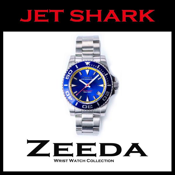 ZEEDA 腕時計 JET SHARK BLU  SUPER MARINE BLUE（BLU）【正規...