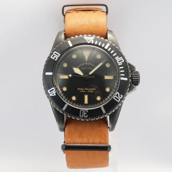 ヴァーグウォッチ VAGUE WATCH Co. 腕時計 メンズ ブラックサブ 黒サブ BS-L-N...