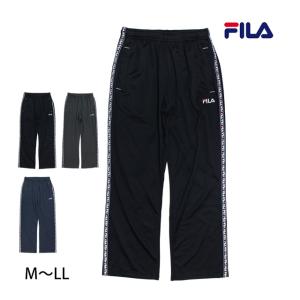 ジャージ パンツ 股下62cm下 レディース フィラ FILA 女性 吸水速乾 薄手 ロングパンツ フィットネス スポーツウェア ルームパンツ M L LL｜kr-store23