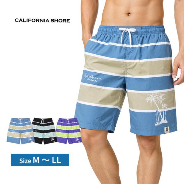 サーフパンツ メンズ CALIFORNIA SHORE 水着 パンツ 海パン サーフトランクス スイ...