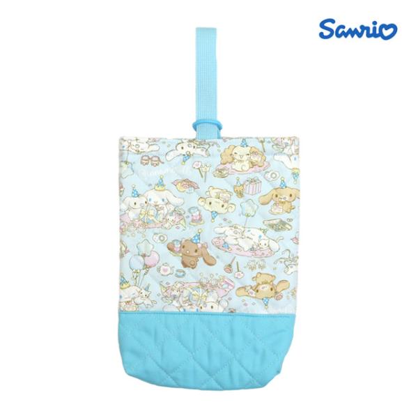 シューズバッグ キルティング 女の子 シナモロール キルト 上靴入れ シューズケース 幼稚園 小学校...