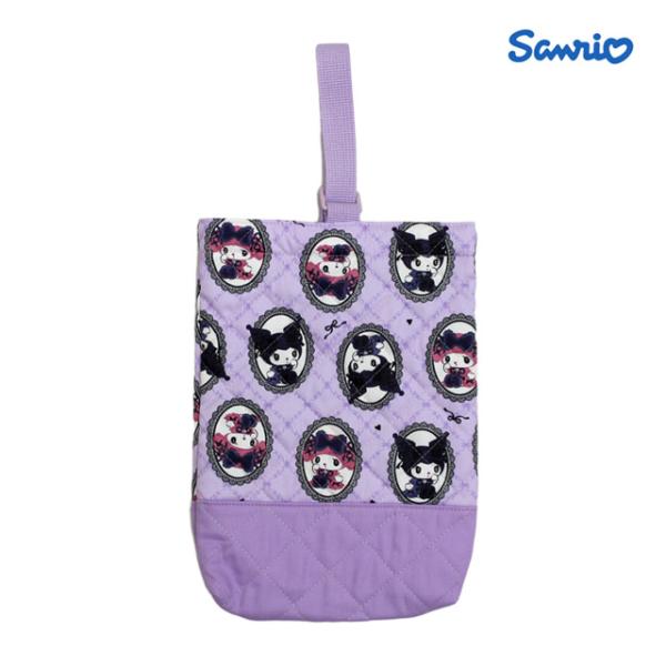 シューズバッグ キルティング 女の子 マイメロ クロミ キルト 上靴入れ シューズケース 幼稚園 小...