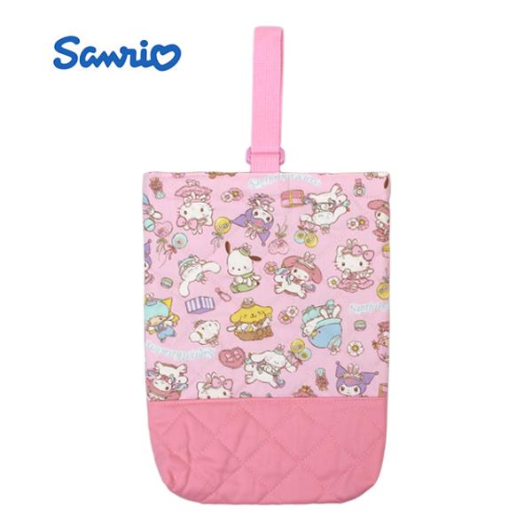 シューズバッグ キルティング 女の子 サンリオ キルト 上靴入れ シューズケース 幼稚園 小学校 入...