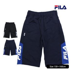 ハーフパンツ キッズ ジュニア フィラ FILA 男の子 子供 スポーツウェア ジャージ 部屋着 130cm 140cm 150cm 160cm｜kr-store23