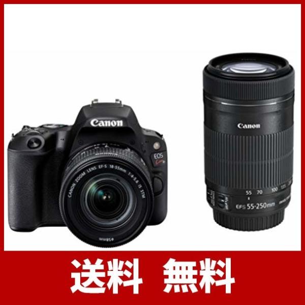 Canon デジタル一眼レフカメラ「EOS Kiss X9」ダブルズームキット (ブラック) EOS...