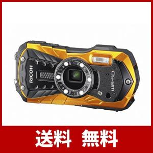 RICOH 防水デジタルカメラ RICOH WG-50 オレンジ 防水14m耐ショック1.6m耐寒-10度 RICOH WG-50 OR 04581