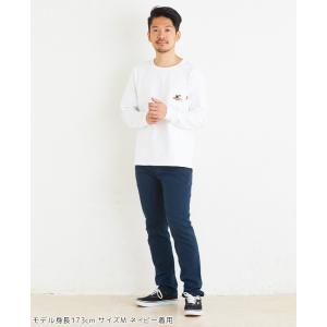 爆買 メンズ ボトムス テーパードパンツ ロン...の詳細画像5