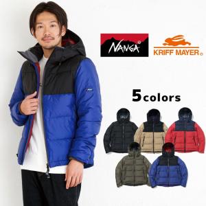 メンズ アウター ジャケット ナンガ ダウン ダウンJKT 国産 KRIFF MAYER × NANGA レトロ ダウンジャケット 日本製 KRIFF MAYER クリフメイヤーメンズの商品画像