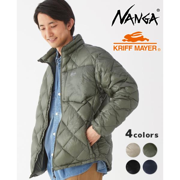 KRIFF MAYER クリフメイヤー NANGA ナンガ 別注 メンズ アウター スタンドネック ...