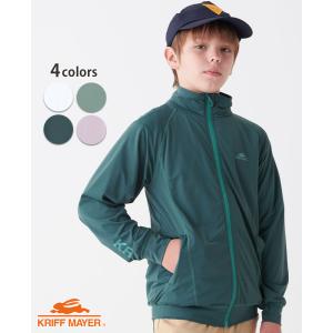 クリフメイヤー キッズ KRIFF MAYER KIDS 長袖 パーカー 羽織り 日焼け対策 水遊び プール 海水浴 アウトドア キッズ 夏 2023SS ドット ラッシュガード
