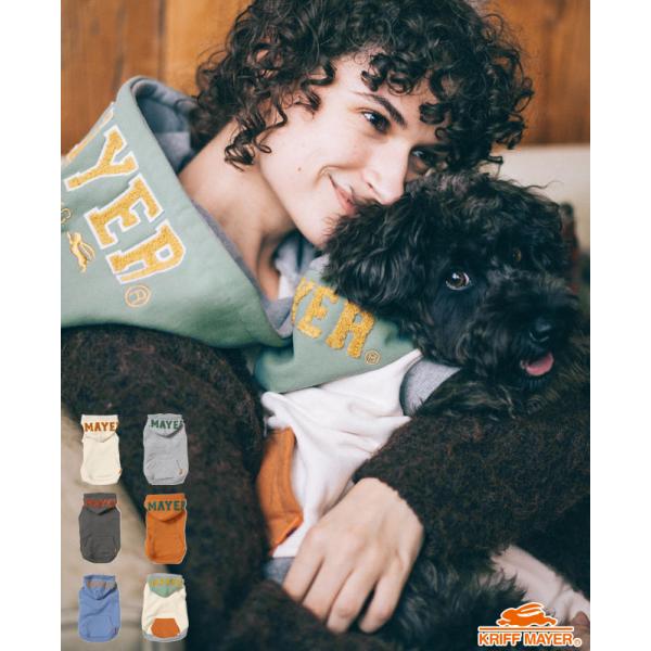 クリフメイヤードッグ KRIFF MAYER DOG トップス スウェット ロゴ ドッグ お揃い 犬...
