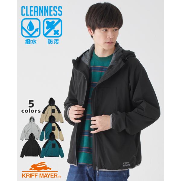 クリフメイヤー KRIFF MAYER メンズ ユニセックス アウター マウンテンパーカー 撥水 無...