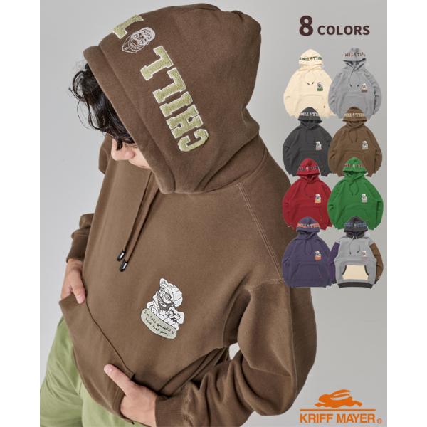 クリフメイヤー KRIFF MAYER メンズ ユニセックス スウェット 綿100 カジュアル アメ...